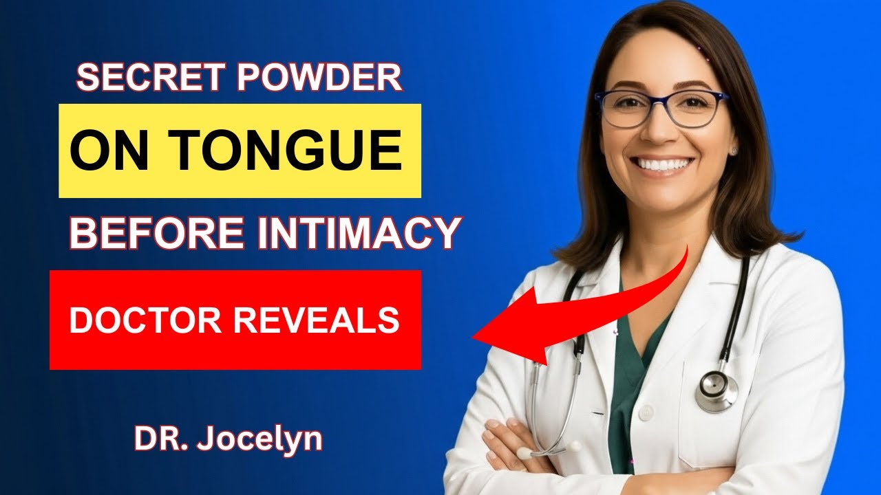Put this powder on your tongue before intimacy; your wife will beg you to stop!