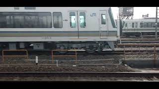 JR京都線 向日町操車場　2022/5/10 7:42長岡京発 米原行き