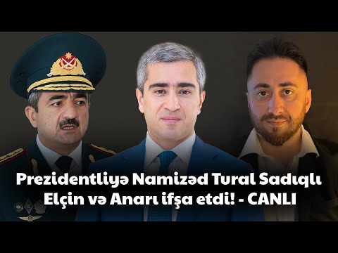 Prezidentliyə namizəd Tural Sadıqlı, Anar Ələkbərovu ifşa etdi!