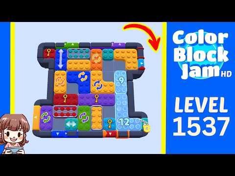 Color Block Jam Level 1537 walkthrough video preview