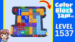 Color Block Jam Level 1537 Solution Walkthrough