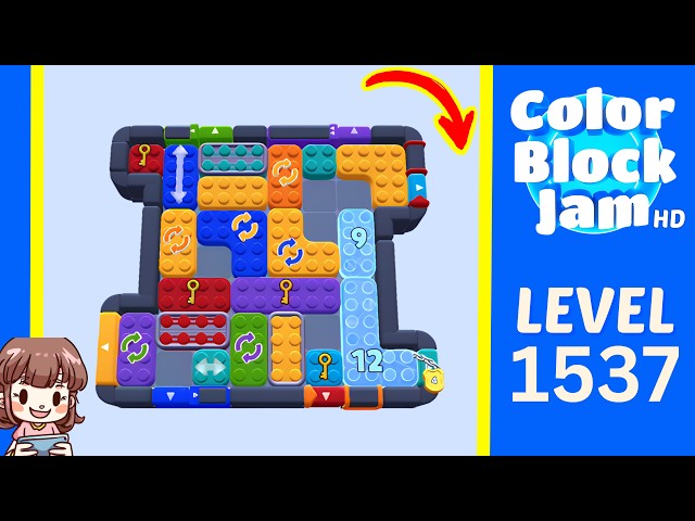 Color Block Jam Level 1537 Solution Walkthrough - YouTube