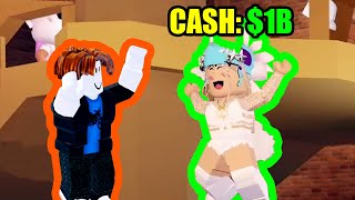 RICHEST PLAYER REACHES 1 BILLION CASH | Roblox Jailbreak