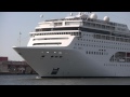 MSC Lirica w Swinoujscie 2.5.2012