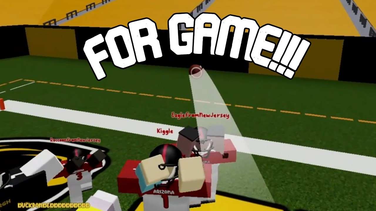 TWO POINT CONVERSION FOR GAME!!! [ROBLOX PFL S25 W8 FOOTBALL FUSION]
