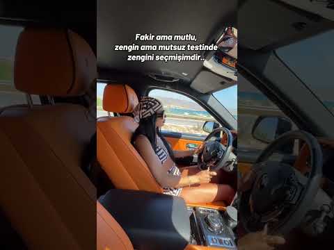 Neyseki Rolls-Royce’da ağlıyorum🥲 #shorts