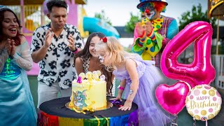 🥳 PETRECERE DE ZIUA CAROLINEI ! 4 ANI!