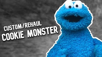 Custom Cookie Monster Puppet (Plush Rehaul)