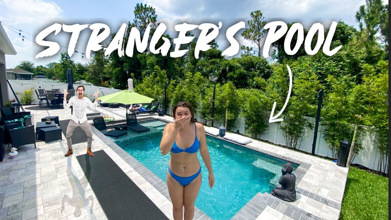 I went swimming in a stranger's pool...*not clickbait*