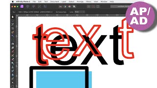 Affinity Photo / Designer : EXPAND STROKE Tip, How To