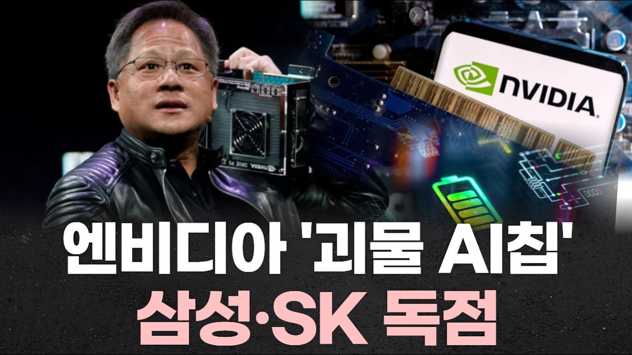 “엔비디아 ‘괴물 AI칩’ 심장 결정”… 삼성전자·SK하이닉스 HBM4 독점 공급