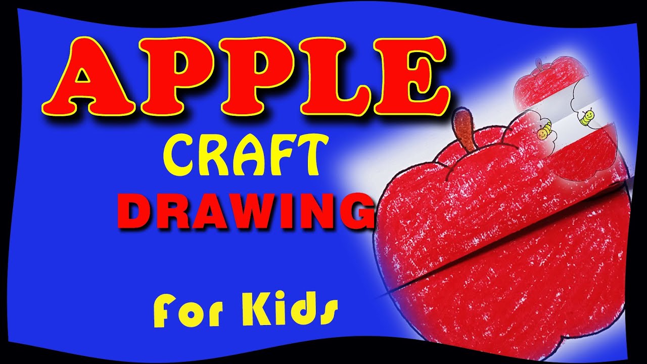 Apple Craft Drawing Apple Craft Apple Drawing Apple Drawing for
