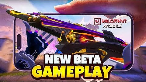 Valorant in mobile new beta gameplay