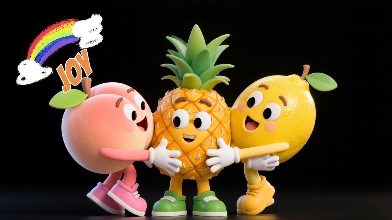 Let’s Dance with Cute Fruits 💃🕺-Color Joy Kids-Dance