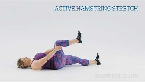 The Happy-Hamstrings Workout: Active Hamstring Stretch