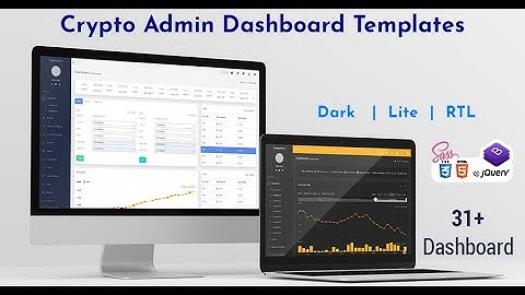 Ethereum Dashboard Bootstrap Admin Template with Dark Theme