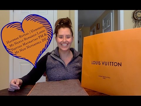 Handbag Reveal  Louis Vuitton Manhattan PM & Custom Dyed