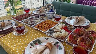 PRATİK KAHVALTI SOFRASI HAZIRLIĞI😍/Kahvaltılık Tarifler/Sessiz Vlog