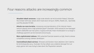 How to Stop Your Next DDoS Attack in Under 5 Minutes - Reblaze Co Webinar with SADA Systems