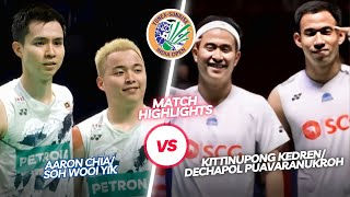 Terrific Match‼️‼️Chia/Soh (MAS) vs Kedren/Puavaranukroh (IND)‼️‼️Yonex Sunrise India Open 2025