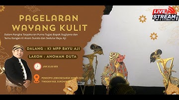 WAYANG KULIT DALANG KI MPP. BAYU AJI DENGAN LAKON : WAHYU DARMA