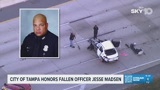 City of Tampa honors fallen Tampa Police Officer who was killed five years ago