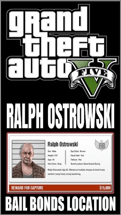 Where Is Ralph Ostrowski In Gta 5 Ralph Ostrowski Location in GTA 5 - YouTube