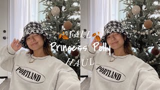 princess polly fall try-on haul | faye claire