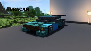 ✔ Minecraft | Lamborghini Huracan Yapımı / Tutorial