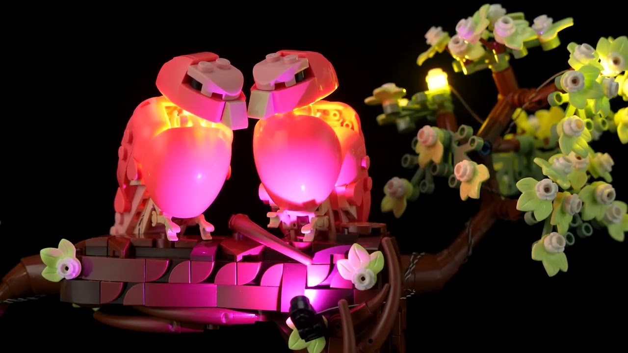 LEGO Love Birds Light Kit | Romantic LED Display Upgrade – Lightailing