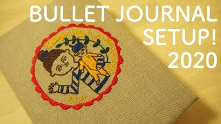 ２０２０年のバレットジャーナル！BULLET JOURNAL SETUP 2020