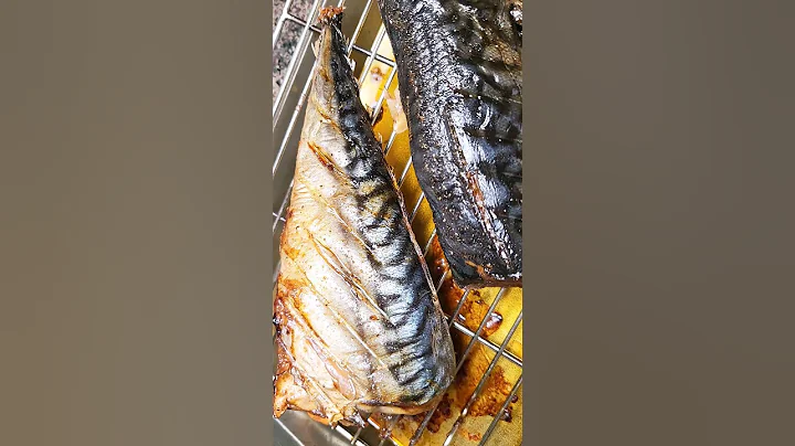 perfect grilled mackerel for banku and hot pepper #food #ghana #fyp #shorts #ghanafood #views