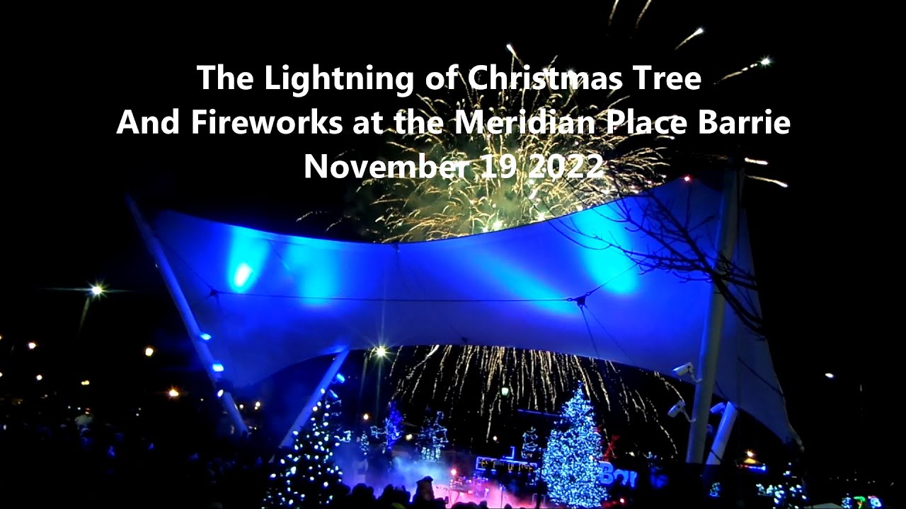 Meridian Place Barrie Events Schedule This Weekend