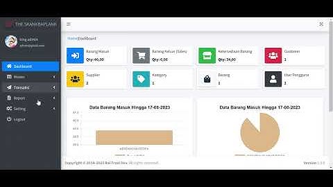 Sistem Informasi Persediaan Barang WEB (PHP ,MYSQL ,LARAVEL)  mengggunakan Metode FIFO (SKRIPSI)