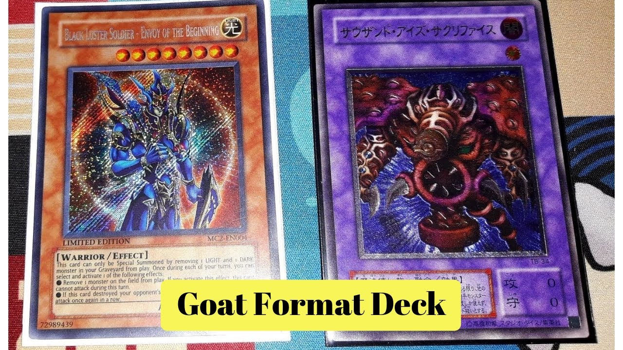 Yu-Gi-Oh! High Rarity Old School Goat Format Deck Profile (2005) - YouTube