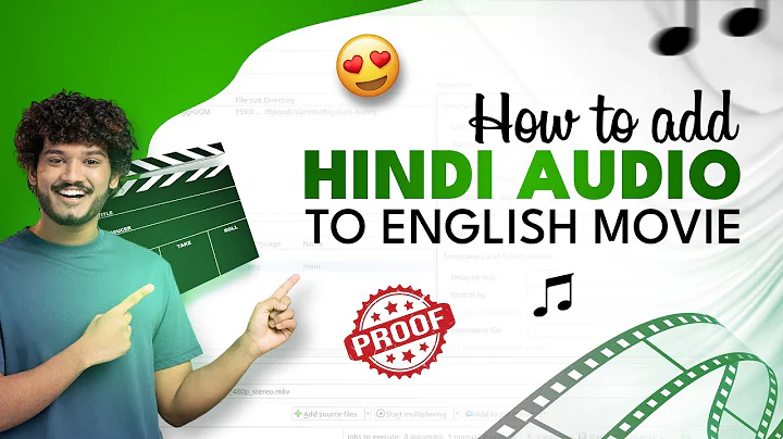 How to add hindi audio track in english movie|how to change movie audio english to hindi|MkvToolnix