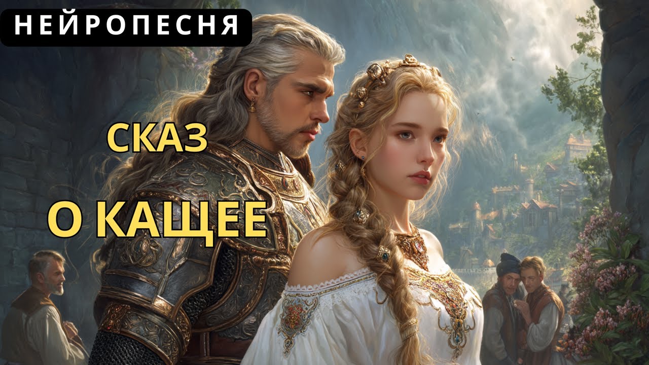 НЕЙРОПЕСНЯ  | Кащей, Баюн и Баба Яга — Весёлая Озорная песня  |  Чёрный дождь  |  AI Music Studio