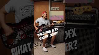 This band is SO fun to cover 😍 #punkbass #bassguitar #nofx #fatmike #punkrock #punk #skatepunk
