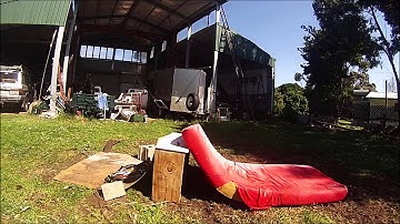 Rustler VXL first backflip in slow motion