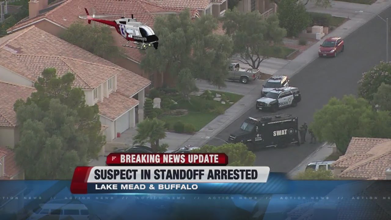UPDATE: Suspect in custody after SWAT standoff - YouTube