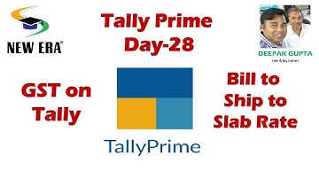 Tally Prime Day 28 By Deepak Gupta (24 June 2024)