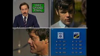 1982 Grand Final ABC replay extract. TIm Lane. Francis Bourke. David Parkin