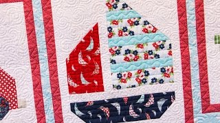 Snapshots Quilt Along Block Eleven: Sail Away Pattern – Fat Quarter Shop