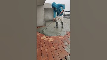 Cement sand Nero grouting roof water proofing 💦#trendingshorts #tricks #ideas