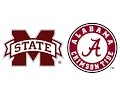 2010 #19 Mississippi State at #12 Alabama (Highlights)