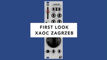 Xaoc Devices Zagrzeb Multimode Filter Module - First Look (Tutorial, Demo & Jam)
