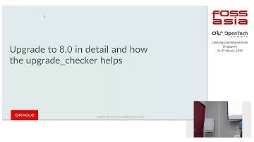 Upgrading to MySQL 8 0+, a more automated experience by Nisha Gopalakrishnan