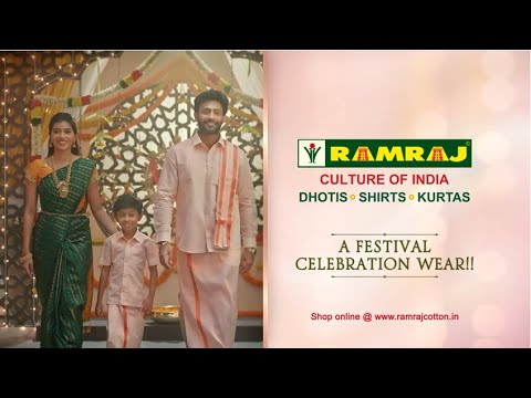 Sparkle Bright this Diwali with Ramraj Cottons Festive Collection