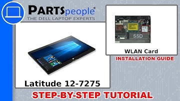 Dell Latitude 12-7275 (T02H001) WLAN Card How-To Video Tutorial