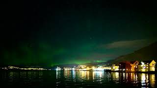 Northern Lights over Sandviken / Bergen / Norway 20230113 23:45